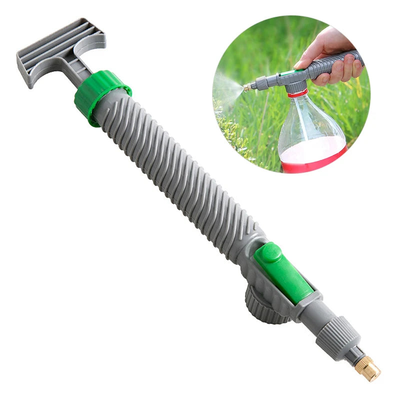 Watering Irrigation High Sprayer Water Pressure Flower Garden Gun Sprayer Head Juice Bottles Interface Plastic Trolley Spray