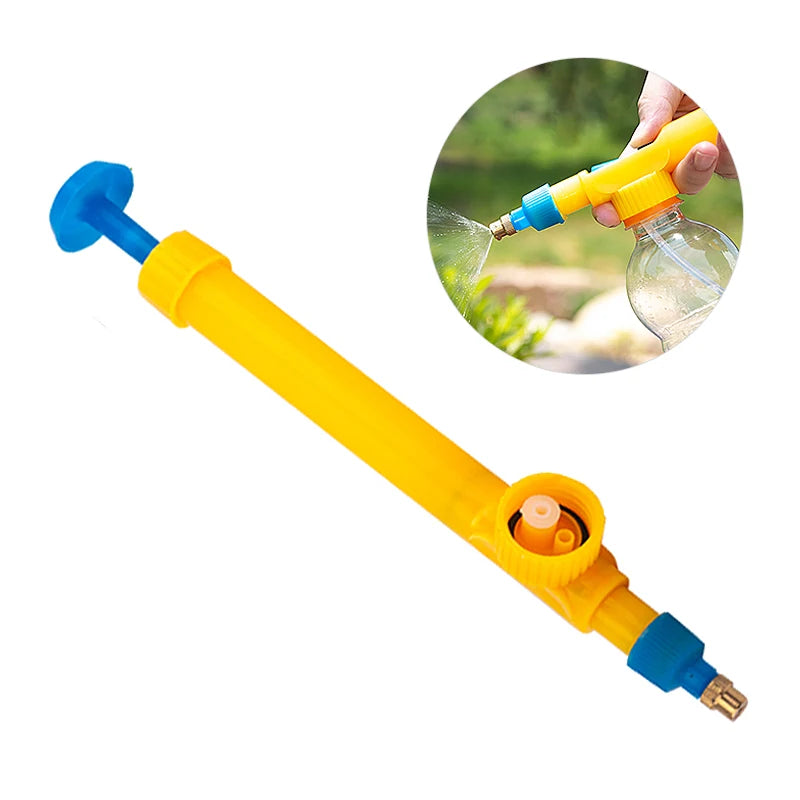 Watering Irrigation High Sprayer Water Pressure Flower Garden Gun Sprayer Head Juice Bottles Interface Plastic Trolley Spray